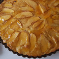 El cooksnap de Nuria Gomez cuando hizo Tarta de manzana facilísima con mermelada de albaricoque casera.