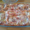 El cooksnap de Mariela Romano cuando hizo Lasagna de zapallitos zuchinni, ricotta y jamón(sin harinas).