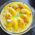 Prachi Mayank Mittal का कुकस्नैप जब उन्होंने केसर रसमलाई (Kesar rasmalai recipe in Hindi) बनाया था।