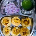 Rimpy sarkar का कुकस्नैप जब उन्होंने पानी पूरी (pani puri recipe in Hindi) बनाया था।
