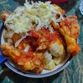 El cooksnap de Julian Acuña cuando hizo Ñoquis con tuco de pollo.
