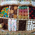 El cooksnap de Marcela Sumy Meza cuando hizo Torta de golosinas para 13 años.