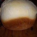 El cooksnap de Gisela Canosa cuando hizo Pan de molde en panificadora.