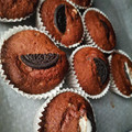 El cooksnap de Raquel cuando hizo Muffins de chocolate y oreo.