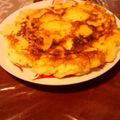 El cooksnap de Romina Gulle cuando hizo Tortilla papas sin fritura.