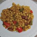 Cooksnap από ΧΡΙΣΤΙΝΑ ΛΑΣΚΑΡΑΚΗ στη συνταγή Ρεβίθια με πολύχρωμες πιπεριές!!!