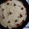 El cooksnap de Valeria Sbaglia cuando hizo Pizza de papas sin masa.