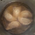El cooksnap de Gustavo Lopez cuando hizo Empanadas de mondongo.