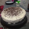 El cooksnap de Laura Revello cuando hizo Torta Selva Negra.