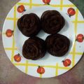 Cooksnap dari Martina Aprilia untuk resep Brownis kukus bunga mawar