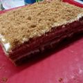 László Anita László Csaba Cooksnap-ja, amikor elkészítette a(z) Mézes krémes (Marlenka hasonmás, egyszerű) receptet.