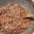 El cooksnap de Carlos Bottallo cuando hizo Salsa Bolognesa Honorio.