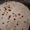 Hetal Siddhpura's cooksnap of when they made ફૂલકા રોટલી(phulka roti in Gujarati).