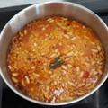 El cooksnap de Eva cuando hizo Habichuelas con arroz y atún.