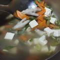 Cooksnap dari Istiana Tajuddin untuk resep Sup tahu putih jamur wortel very simple