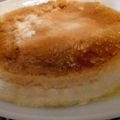 El cooksnap de María Daiana Frare cuando hizo Flan de queso mascarpone en microonda.