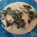 El cooksnap de Sandra cuando hizo Salmón a la toscana.