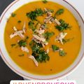 El cooksnap de Leo Torres cuando hizo Crema de auyama y zanahoria LuisFy.