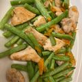小媽簡單煮 的 四季豆炒去皮雞胸肉（10分鐘料理） cooksnap