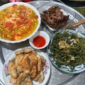 Cooksnap của Hoài Thu Lê khi họ làm theo món Rau lang xào tỏi