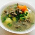 Cooksnap của Bích Hòa khi họ làm theo món Canh thịt bò khoai tây