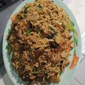 Cooksnap dari Tirta Taryadi untuk resep Mie Goreng Chinese Food Ulang Tahun dan Telur Merah