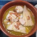 El cooksnap de María Cutanda cuando hizo Bacalao fresco al Pil-Pil.