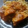 El cooksnap de Marisol Lombardo cuando hizo Estofado de Pollo Rústico con Tallarines.