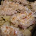 Ancsyka001 Cooksnap-ja, amikor elkészítette a(z) Tejszínes hagymás rakott karaj receptet.