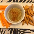 El cooksnap de astrid badia cuando hizo Hummus de Berenjena.