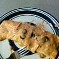 uniquecook's cooksnap of when they made Extreme cheesy ckicken enchiladas.