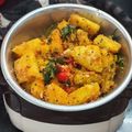 Suchita Kamdar's cooksnap of when they made વઘારેલા ઢોકળા.