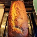 El cooksnap de Roxana Pedraza cuando hizo Budín de naranja relleno con dulce de leche, húmedo y esponjoso.