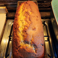 El cooksnap de Roxana Pedraza cuando hizo Budín de naranja relleno con dulce de leche, húmedo y esponjoso.