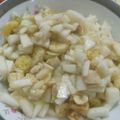 Nosheen Nadeem's cooksnap of when they made Fruit salad with milk.