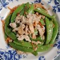 皮爺 的 豌豆莢炒雞柳 cooksnap