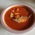 El cooksnap de Manuel Lopez cuando hizo Caldo de pescado con chile guajillo.