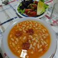 El cooksnap de Cocinando cuando hizo Alubias con chorizo.