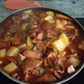 El cooksnap de ISABEL cuando hizo Guiso de níscalos con patatas.