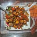 Aarti Dattani's cooksnap of when they made પનીર ચીલી ડ્રાય (Paneer Chili Dry Recipe In Gujarati).