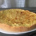 El cooksnap de Florencia Dutra cuando hizo Tarta de puerro y cebolla.