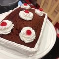 El cooksnap de Lets Alegria cuando hizo Red velvet cake o Tarta terciopelo rojo.