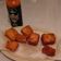 El cooksnap de Bere Ni Ce cuando hizo Snack : cubitos de jamón y queso empanizados con salsa Buffalo.
