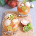 Cooksnap dari Syifauzia untuk resep Asinan rambutan pedas asam manis