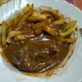 El cooksnap de Sara García Ramajo cuando hizo Carrilleras de cerdo en salsa de vino tinto.