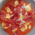 El cooksnap de Xilia Torres cuando hizo Salmorejo cordobés.