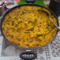 El cooksnap de Victor Salto Parra cuando hizo Paella de pollo y verduras.