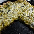 El cooksnap de Constanza Ugarte cuando hizo Tarta de zapallitos light.