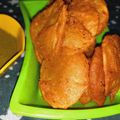 Uzma Syed's cooksnap of when they made Ramadan Special Aloo Ke Bhajiye.