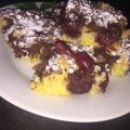 kriszta1426 Cooksnap-ja, amikor elkészítette a(z) Márványos, meggyes piskóta receptet.